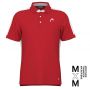 Head SLICE Polo Shirt Men RD - 52/54 (ХL)